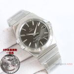 Swiss Copy Omega Constellation 38mm Grey Dial Watches 8500 Movement_th.jpg